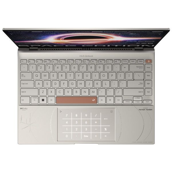 ნოუთბუქი Asus 90NB0WV7-M00600 Zenbook 14X, 14", i7-12700H, 16GB, 1TB SSD, Integrated, Titanium