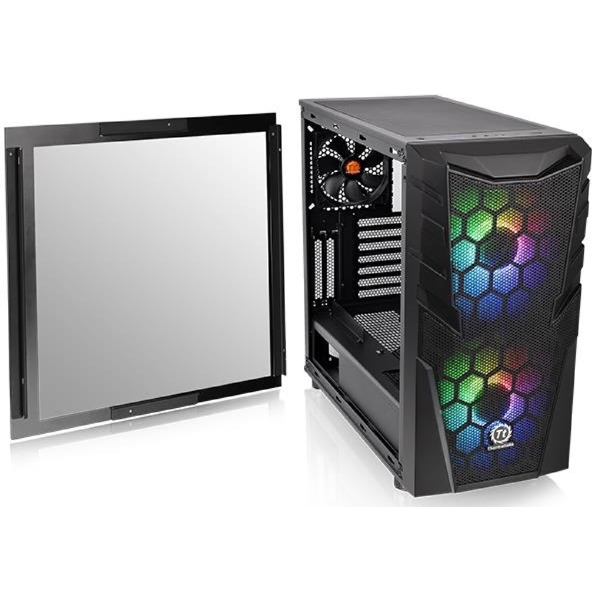 Thermaltake CA-1N3-00M1WN-00, Computer Case, MidT, MicroATX, Mini-ITX, 2xUSB 3.0, Black