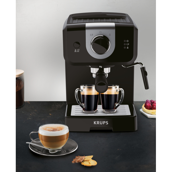 ყავის აპარატი Krups XP320830, 1045W, Coffee Machine, Silver