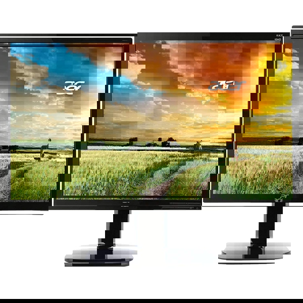 მონიტორი Acer UM.WX0EE.001, 21.5", Monitor, FHD, LED, TN, HDMI, VGA, Black