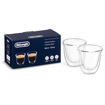 ჭიქების ნაკრები DeLonghi DLSC310, 60ml, 2Pcs Espresso Set