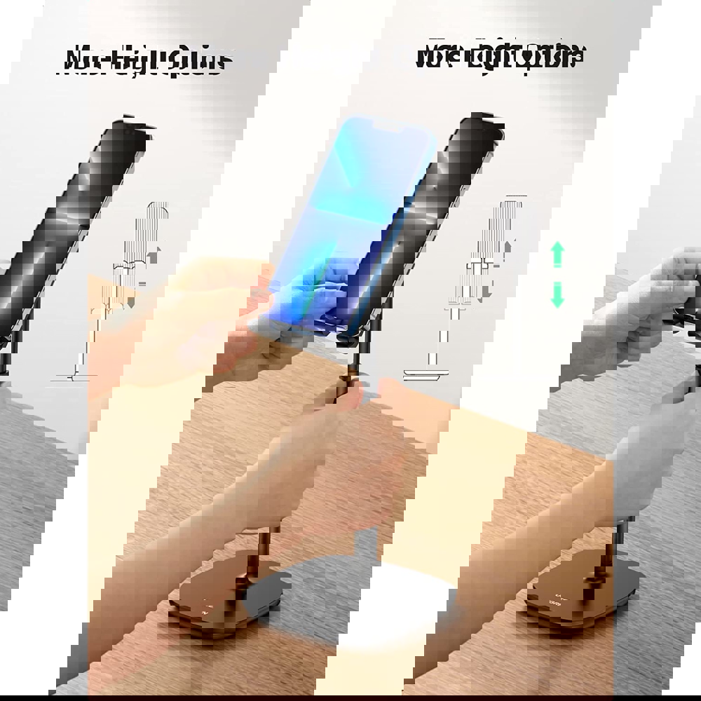 UGREEN LP280 (80194), Adjustable Desk Phone Holder, Black