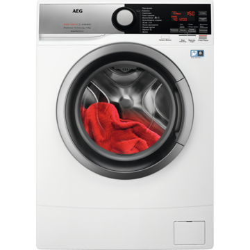 სარეცხი მანქანა AEG L6SE47SUE, 7Kg, A+++, 1400Rpm, 75Db, Washing Machine, White