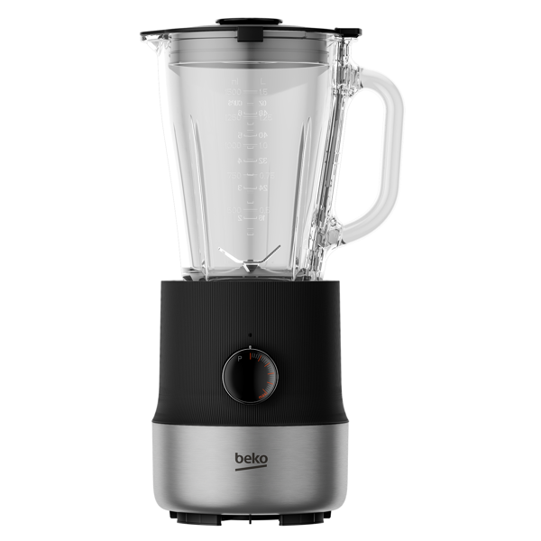 ბლენდერი Beko TBN 81808 BX, 800W, 1.8L, Blender, Black/Silver