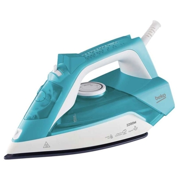 ორთქლის უთო Beko SIM 3122 T, 2200W, 240ML, Steam Iron, White/Blue