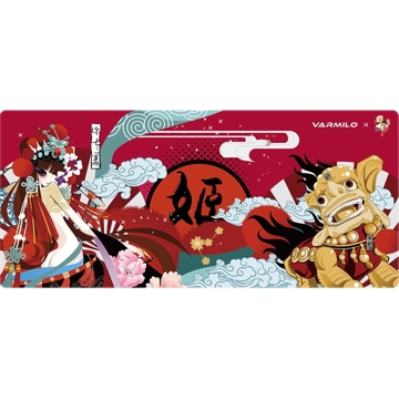 მაუსის პადი Varmilo ZDB018-01, Gaming Mouse Pad, XL, Red