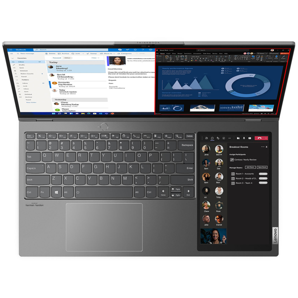 ნოუთბუქი Lenovo 21EL000FRU ThinkBook Plus G3, 17.3", i5-12500H, 16GB, 512GB SSD, Integrated, Grey