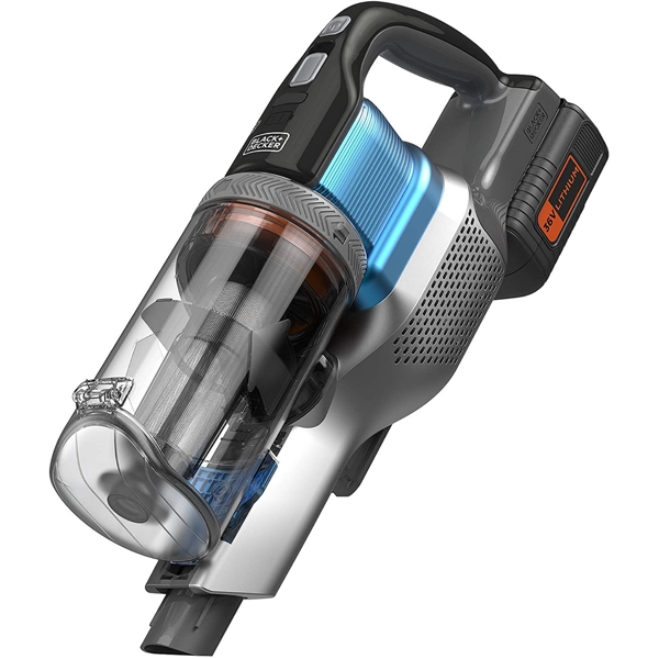 მტვერსასრუტი Black And Decker BHFEV362D-QW, 750ML, Vacuum Cleaner, Blue