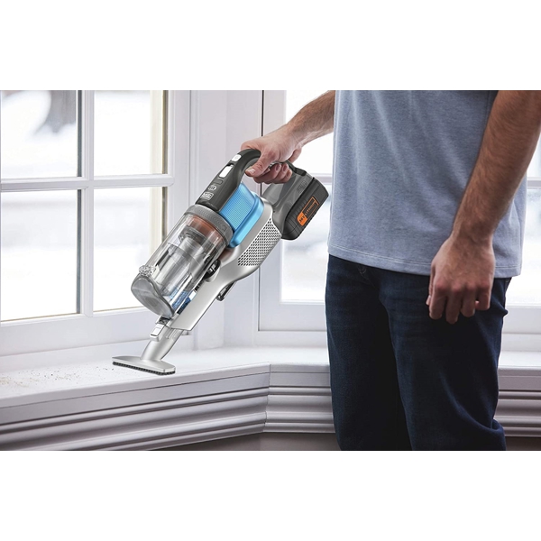 მტვერსასრუტი Black And Decker BHFEV362D-QW, 750ML, Vacuum Cleaner, Blue