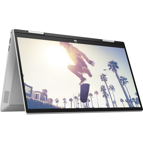 ნოუთბუქი HP 78V56EA Pavilion x360, 14", i5-1235U, 8GB, 512GB SSD, Integrated, Silver