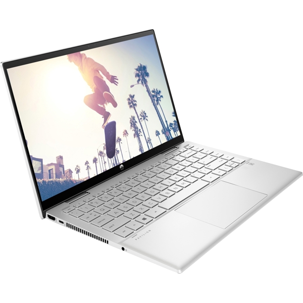 ნოუთბუქი HP 78V56EA Pavilion x360, 14", i5-1235U, 8GB, 512GB SSD, Integrated, Silver