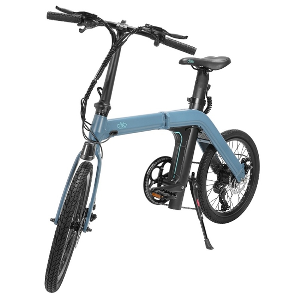 ელექტრო ველოსიპედი Fiido D11, 20", Folding Electric Bike, 25KM/H, up to 100km Blue