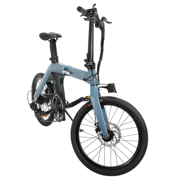 ელექტრო ველოსიპედი Fiido D11, 20", Folding Electric Bike, 25KM/H, up to 100km Blue