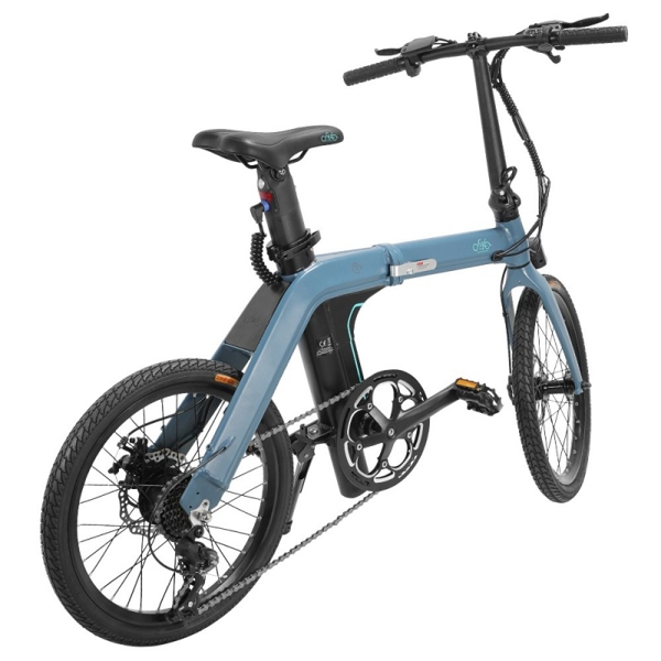 ელექტრო ველოსიპედი Fiido D11, 20", Folding Electric Bike, 25KM/H, up to 100km Blue