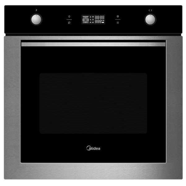 Midea MO78100CGBX, 3000W, 70L, Built-In, Inox