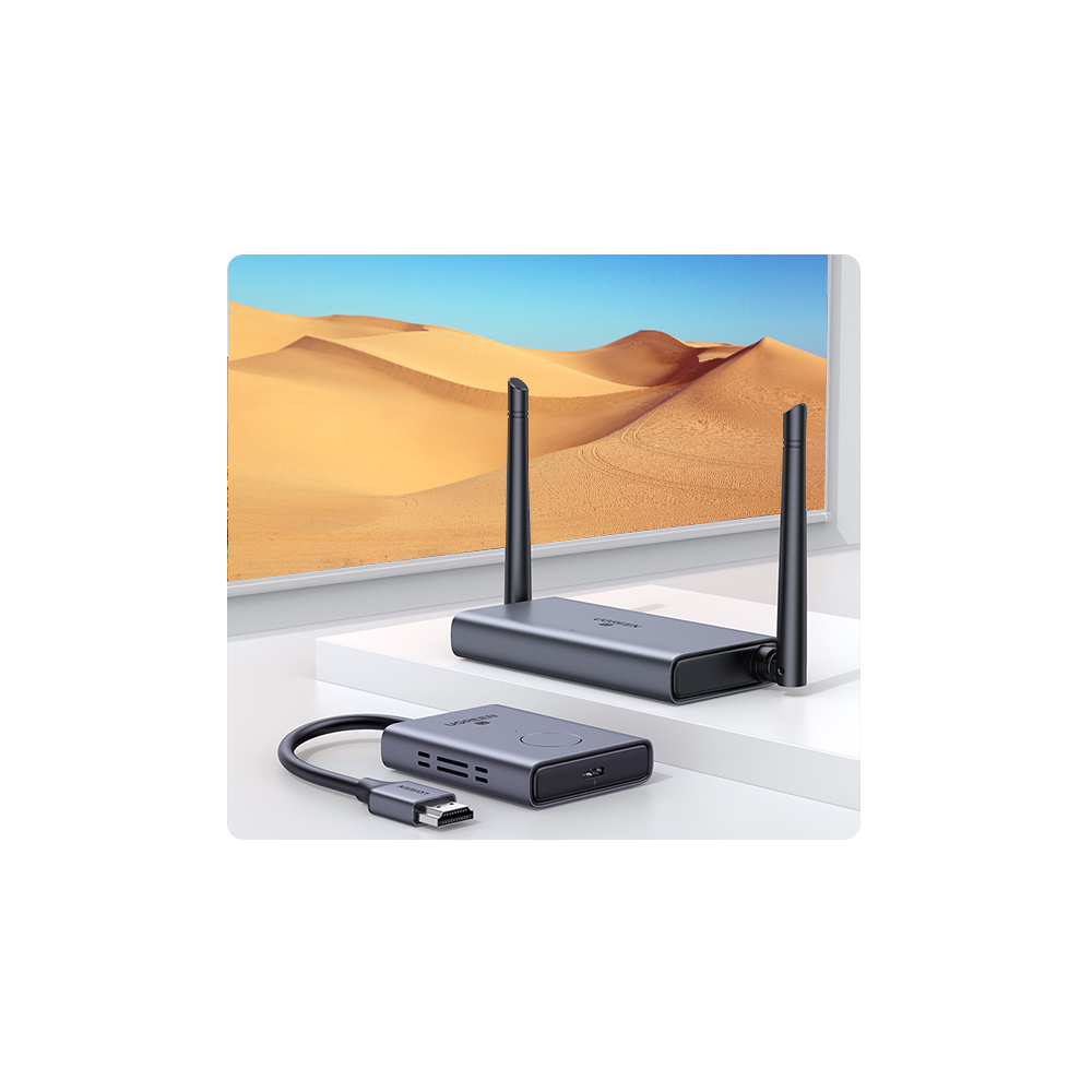 უსადენო HDMI გადამცემი UGREEN CM506 (50633A) Wireless Transmitter SIlver