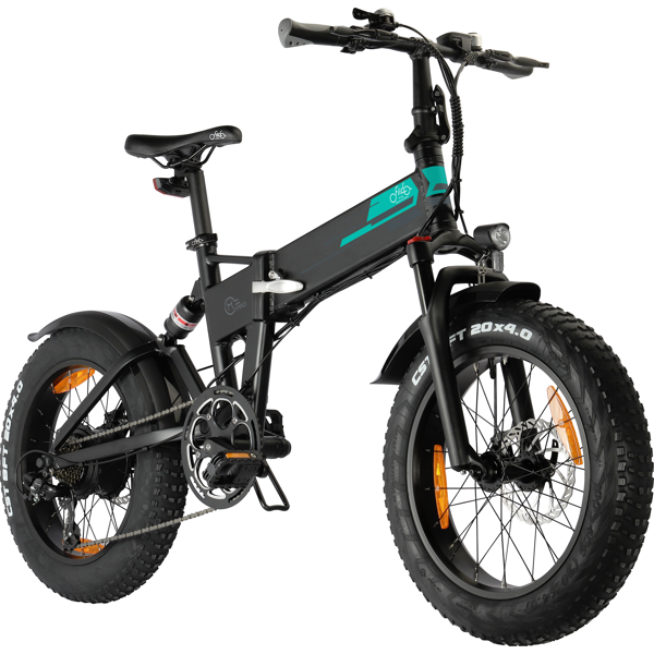 ელექტრო ველოსიპედი Fiido M1 Pro, 20", Folding Electric Bike, 40KM/H, up to 130km Black