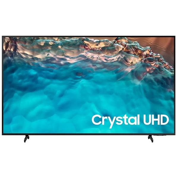 ტელევიზორი Samsung UE85BU8000UXCE, 85", 4K UHD, Smart TV, HDMI, USB, BT, Black