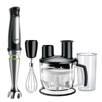 ხელის ბლენდერი Braun MQ7075X, 850W, 1.5L, Blender, Black