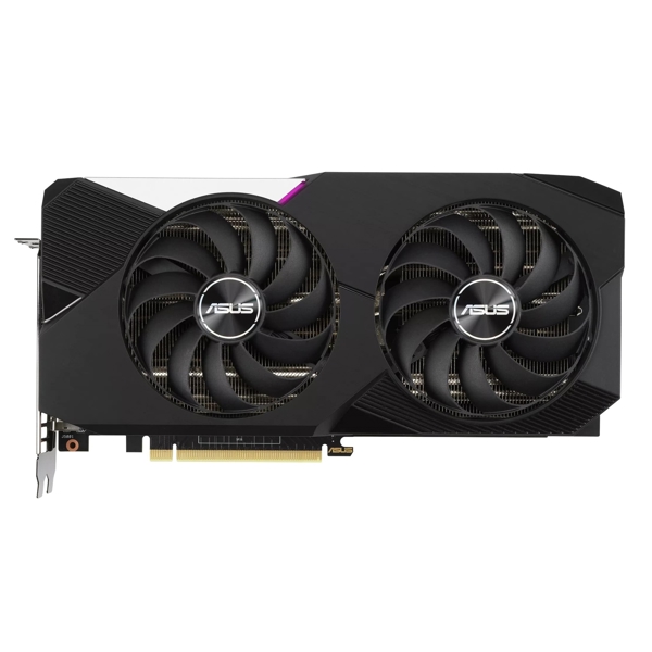 ვიდეო დაფა Asus 90YV0FQC-M0NA00, Gaming Geforce RTX3070 DUAL OC V2 LHR, 8GB, 256bit, HDMI, DP, Black