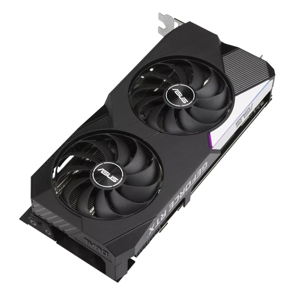 ვიდეო დაფა Asus 90YV0FQC-M0NA00, Gaming Geforce RTX3070 DUAL OC V2 LHR, 8GB, 256bit, HDMI, DP, Black