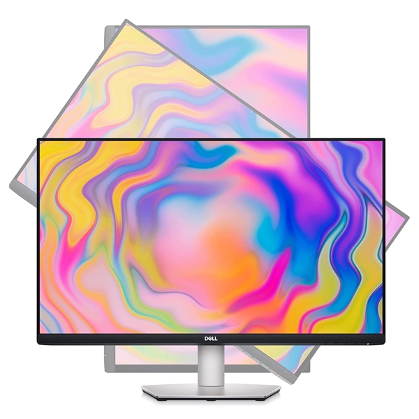 მონიტორი Dell 210-BBRQ S2722QC, 27", Monitor, 4K UHD, LED, IPS, HDMI, DP, USB-C, USB, Black/Silver