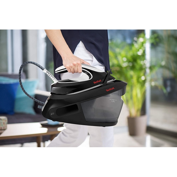 ორთქლის უთო Tefal SV8055E0, 2800W, 1.8L, Steam Generator, Black