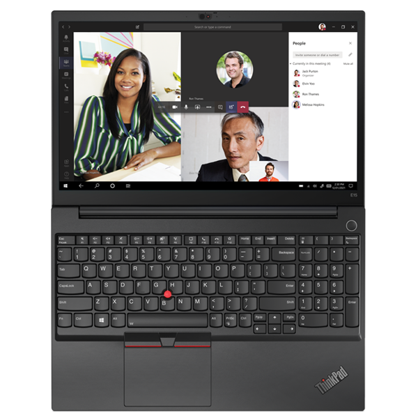 ნოუთბუქი Lenovo 20YG0041RA ThinkPad E15, 15.6", Ryzen 3-5300U, 8GB, 256GB SSD, Integrated, Black