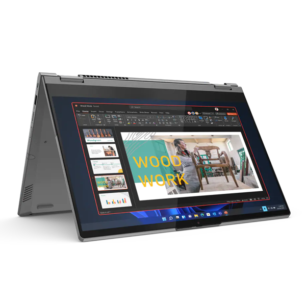 ნოუთბუქი Lenovo 21DM0023RU ThinkBook 14s Yoga, 14", i5-1235U, 8GB, 512GB SSD, Integrated, Mineral Grey