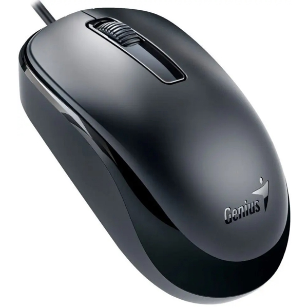 კლავიატურა+მაუსი Genius SlimStar C126, Wired, USB, Keyboard And Mouse, Black