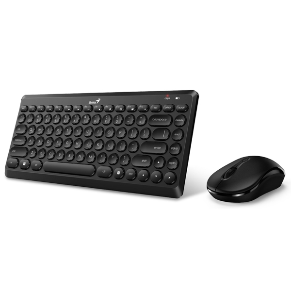 კლავიატურა+მაუსი Genius LuxeMate Q8000, Wireless, USB, Keyboard And Mouse, Black