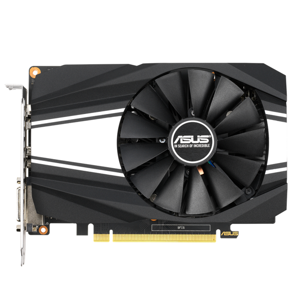 ვიდეო დაფა Asus 90YV0DT0-M0NA00, GeForce GTX1660 Super OC, 6GB, 192bit, HDMI, DP, DVI-D, Black