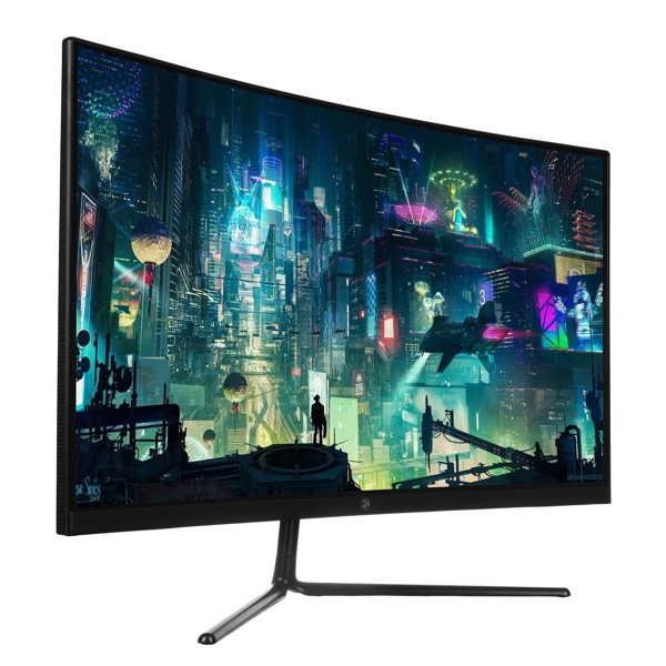 მონიტორი 2E 2E-G2721BV-01.UA G2721BV, 27", Curved Monitor, QHD, VA, HDMI, DP, Black