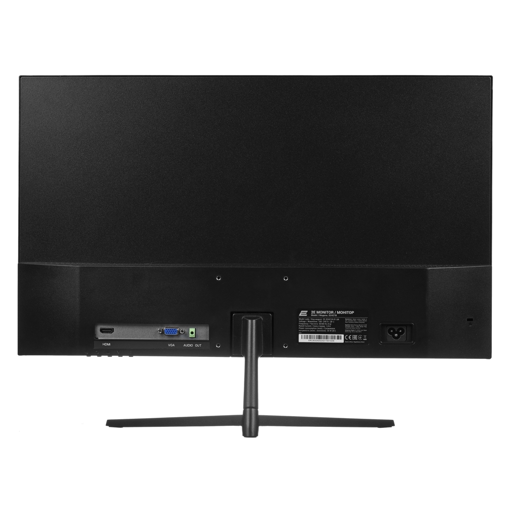 2E 2E-D2421B-01.UA D2421B, 23.8", Monitor, FHD, IPS, HDMI, VGA, Black