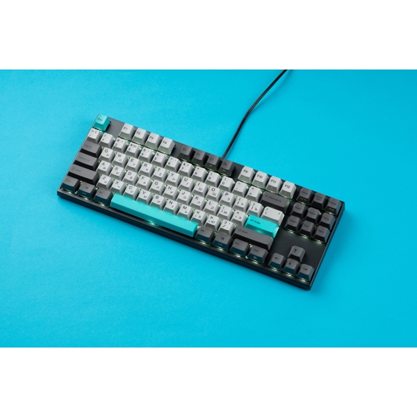 კლავიატურა Varmilo VEA87 Moonlight, Cherry Mx Red, Wired, USB, Gaming Keyboard, Gray/White