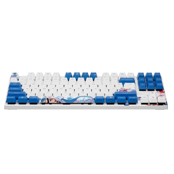 Varmilo VEA87 Lovebirds-I, Cherry Mx Brown, Wired, USB, Gaming Keyboard, White/Blue