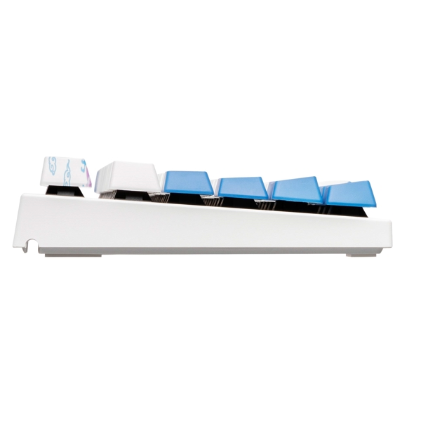 კლავიატურა Varmilo VEA87 Lovebirds-I, Cherry Mx Blue, Wired, USB, Gaming Keyboard, White/Blue