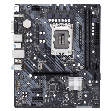 დედა დაფა ASRock B660M-HDV, LGA 1700, DDR4, DIMM, 64GB