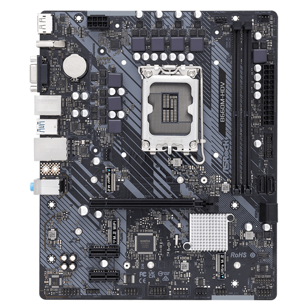 დედა დაფა ASRock B660M-HDV, LGA 1700, DDR4, DIMM, 64GB