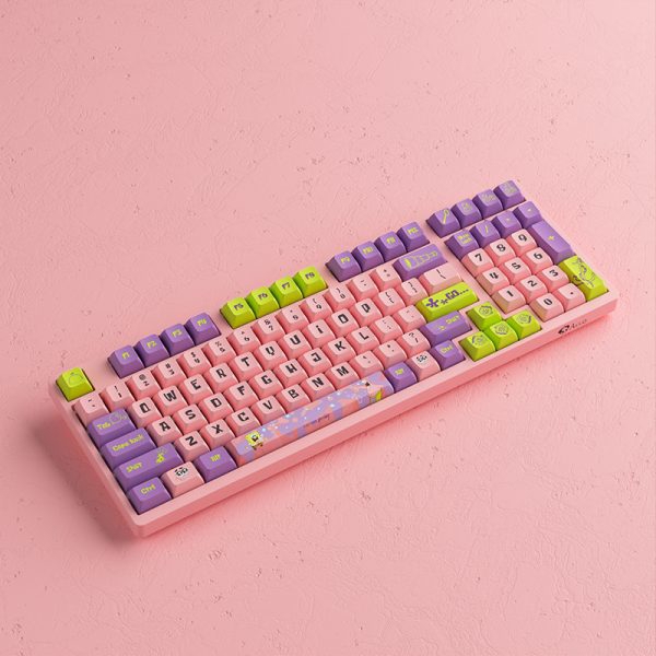 კლავიატურა Akko 3098S Patrick, CS Sponge RGB, Wired, RGB, USB Type-C, Keyboard, Colored