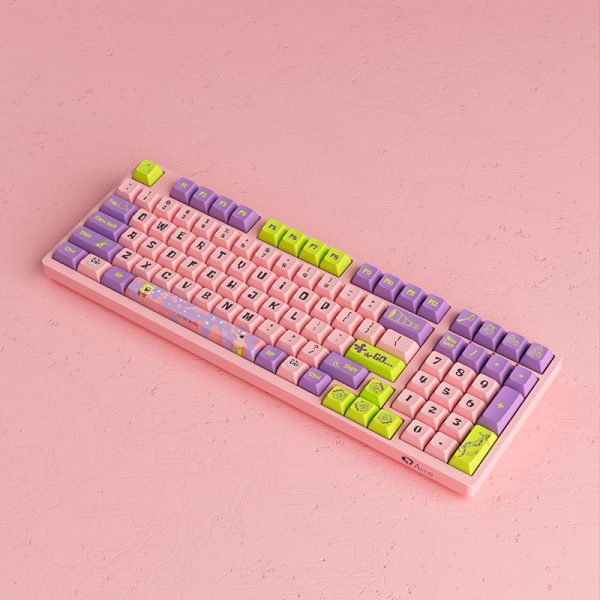 კლავიატურა Akko 3098S Patrick, CS Sponge RGB, Wired, RGB, USB Type-C, Keyboard, Colored