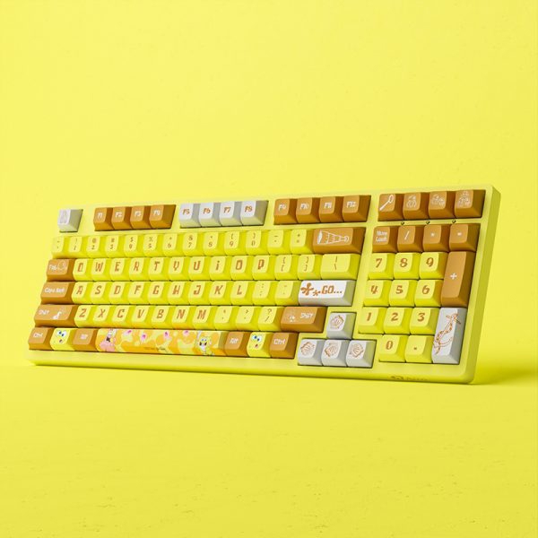 Akko 3098S Sponge Bob, CS Starfish RGB, Wired, RGB, USB Type-C, Keyboard, Colored