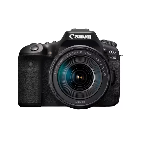 Canon EOS 90D Black + Lens EF-S 18-135 IS USM Black