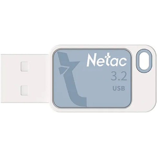 USB ფლეშ მეხსიერება Netac NT03UA31N-064G-32BL, 64GB, USB 3.2, Blue