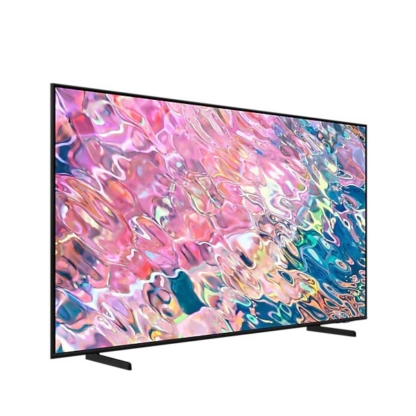 ტელევიზორი Samsung QE75Q60BAUXUA, 75", 4K QLED, Smart TV, HDMI, USB, BT, RJ45, Black