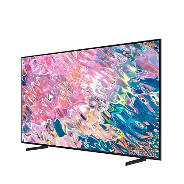 ტელევიზორი Samsung QE75Q60BAUXUA, 75", 4K QLED, Smart TV, HDMI, USB, BT, RJ45, Black