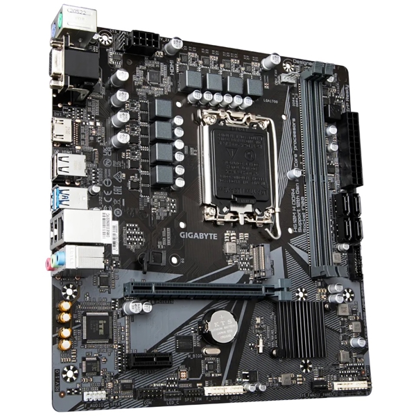 დედა დაფა Gigabyte H610M_H_DDR4, LGA 1700, DDR4, DIMM, 64GB