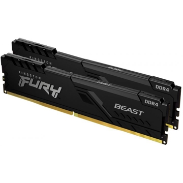 ოპერატიული მეხსიერება Kingston KF437C19BBK2/16, RAM 16GB, DDR4 DIMM, 3733 MHz