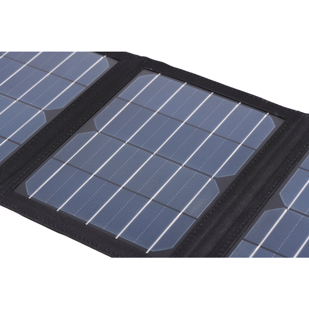 2E PSP0020, 22W, USB-A, Solar Power Bank, Black