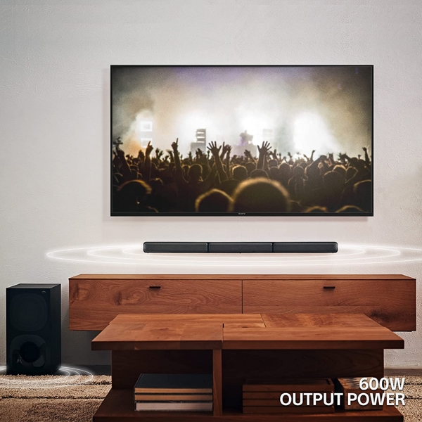 Sony HT-S40R, 600W, Bluetooth, Soundbar, Black